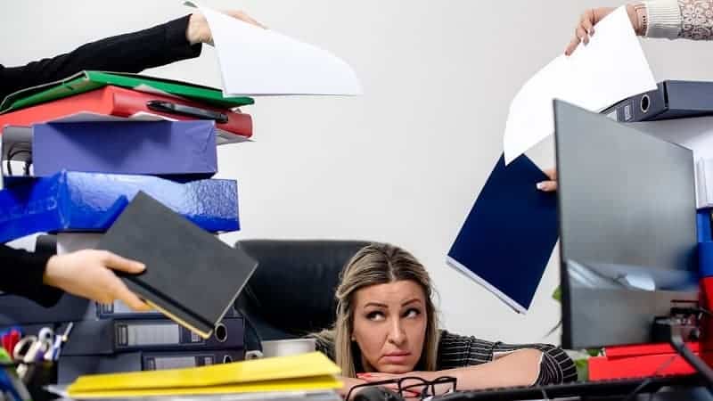 how to overcome office stress