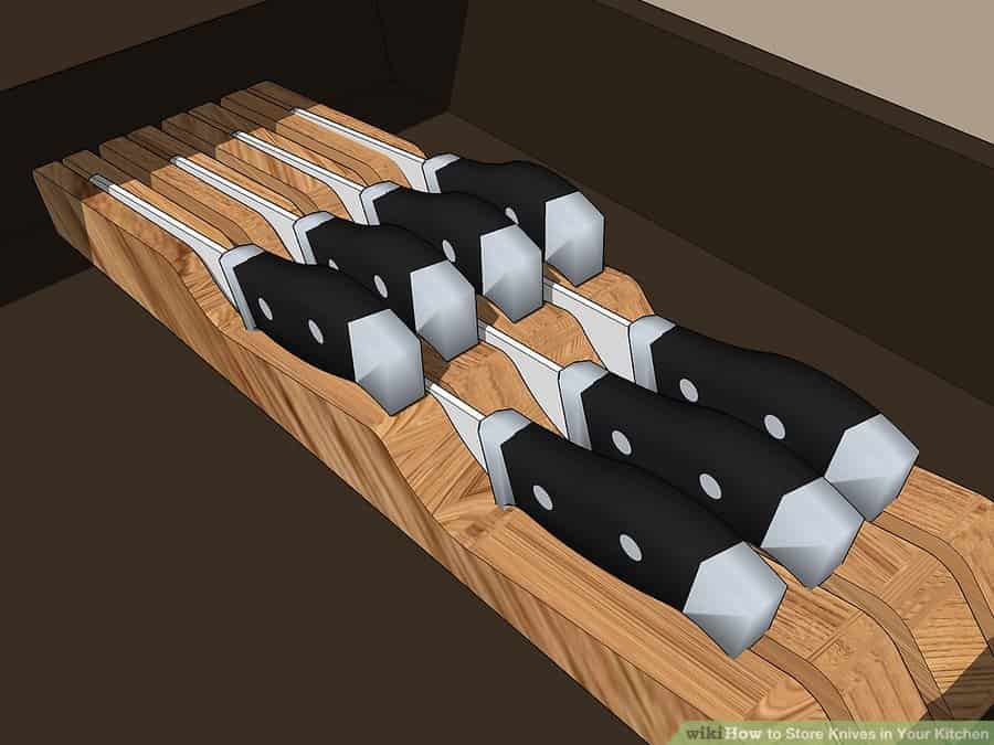 kitchen knife storage ideas
