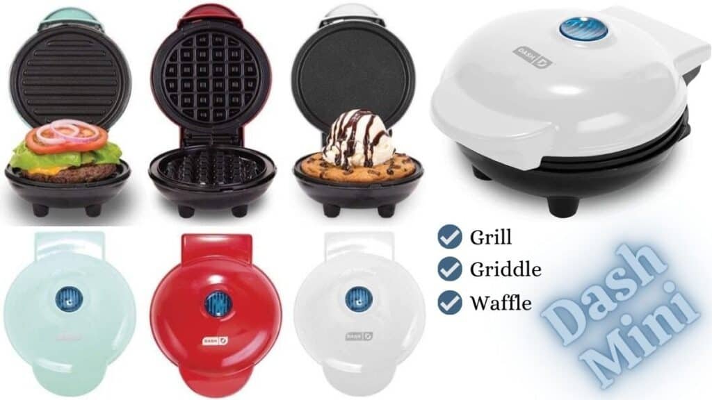 Dash Mini Waffle Maker Reviews [With Grill And Griddle Makers]