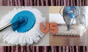 spin mop vs steam mop