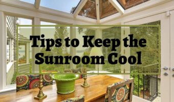 Tips to keep the sunroom cool