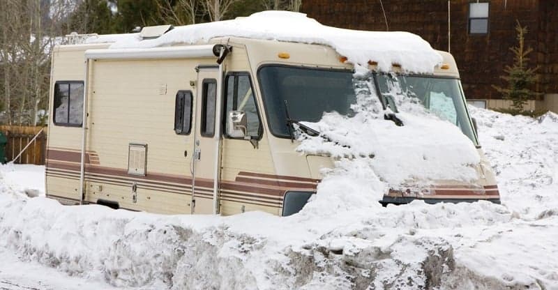 How to winterize an RV with compressed air