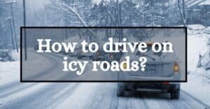 how to drive on icy roads